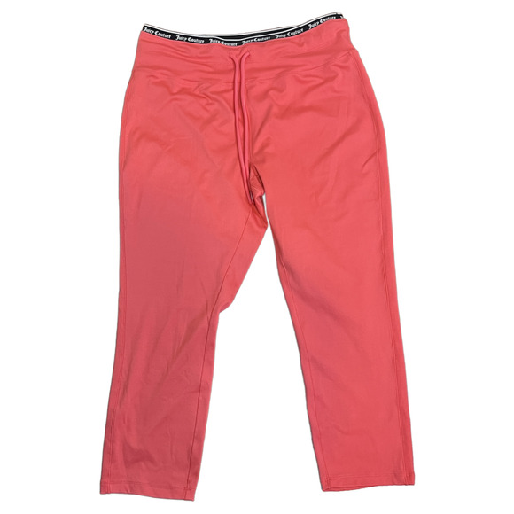 Juicy Couture Sport Leggings in the color Coral. Size: XL - Picture 1 of 4
